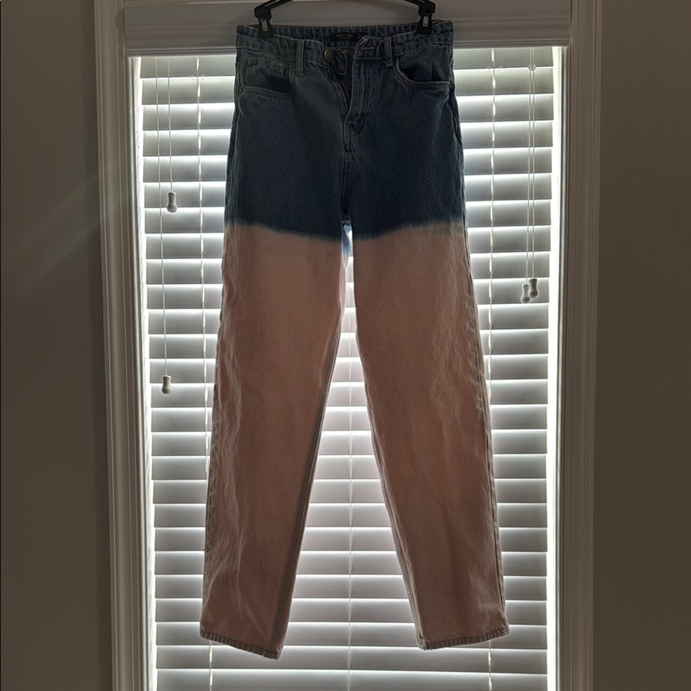 Nasty Gal ombré jeans